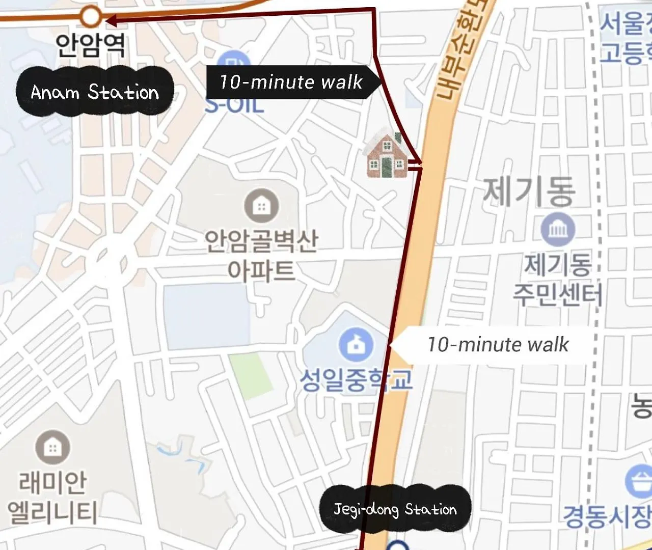 Villa Rainbow Stay Seoul